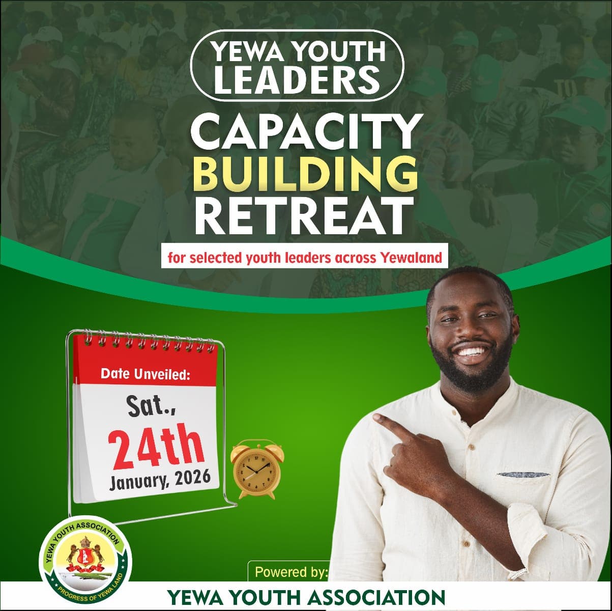 Yewa Youth Association to Host Youth Leaders Retreat